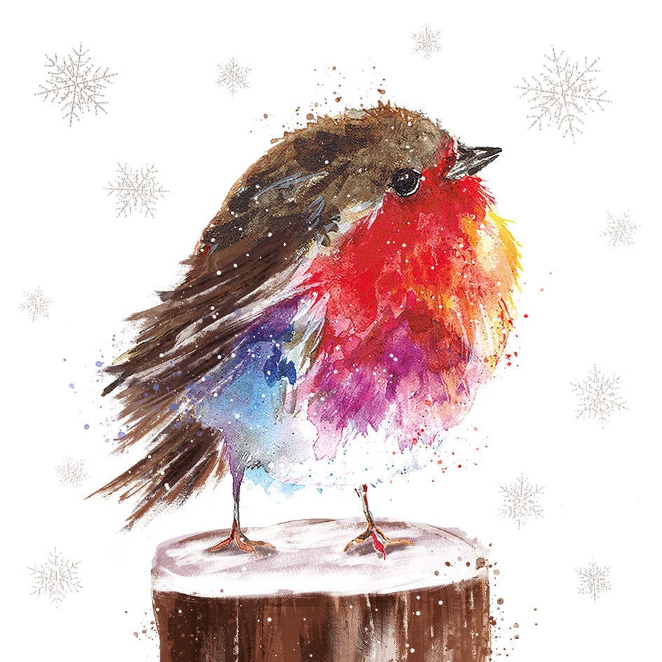 Christmas Card – Fluffy Snow